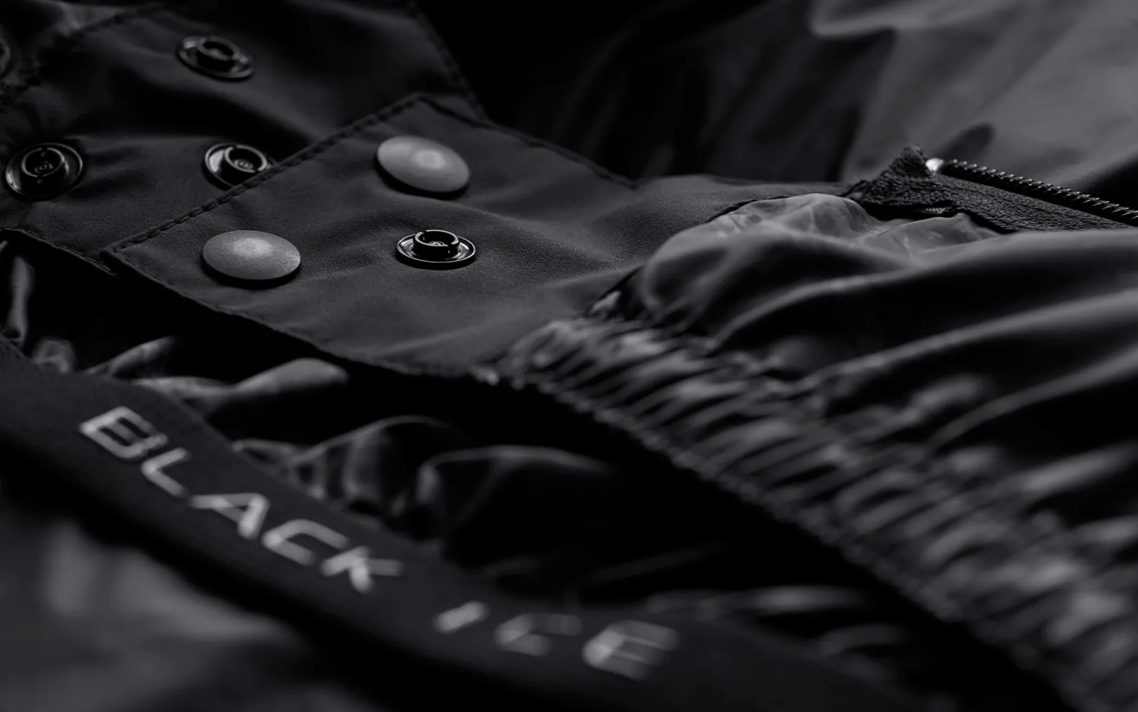 BLACK ICE GORE TEX DOWN JACKET